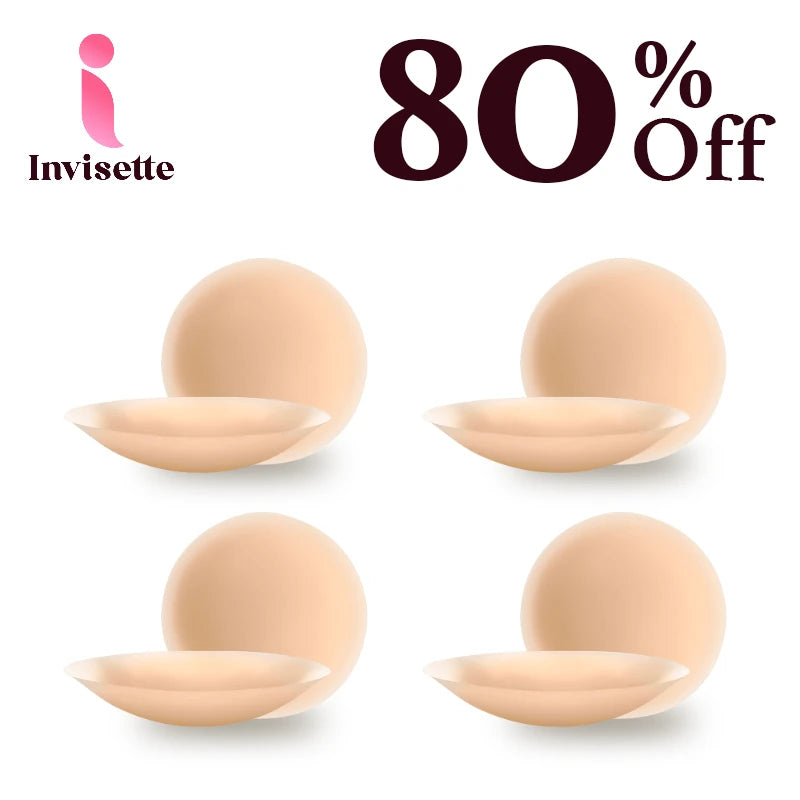 Invisette - Seamless Non-adhesive Silicone Nipple Cover- LAST DAY 80% OFF