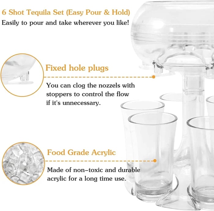 Shot Glass  Dispenser and Holder Buy 2 Vip Shipping