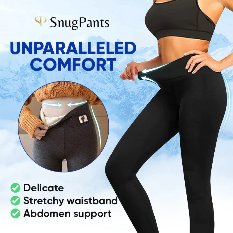 SnugPants - Fleece Lined High Waisted Leggings