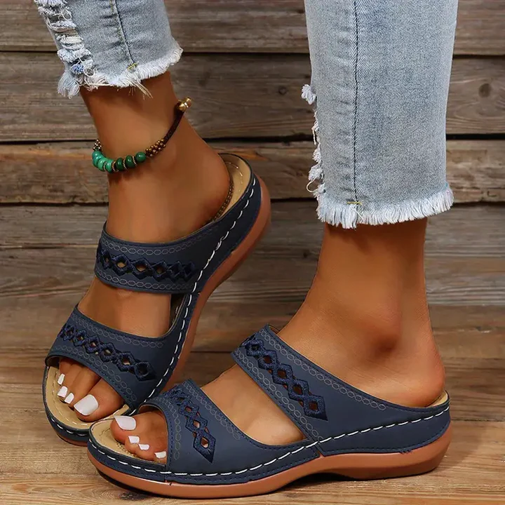 [#1 TRENDING SUMMER 2023] Arch Support Orthopedic Wedge Sandals 2023-[MOTHER'S DAY 49% OFF]