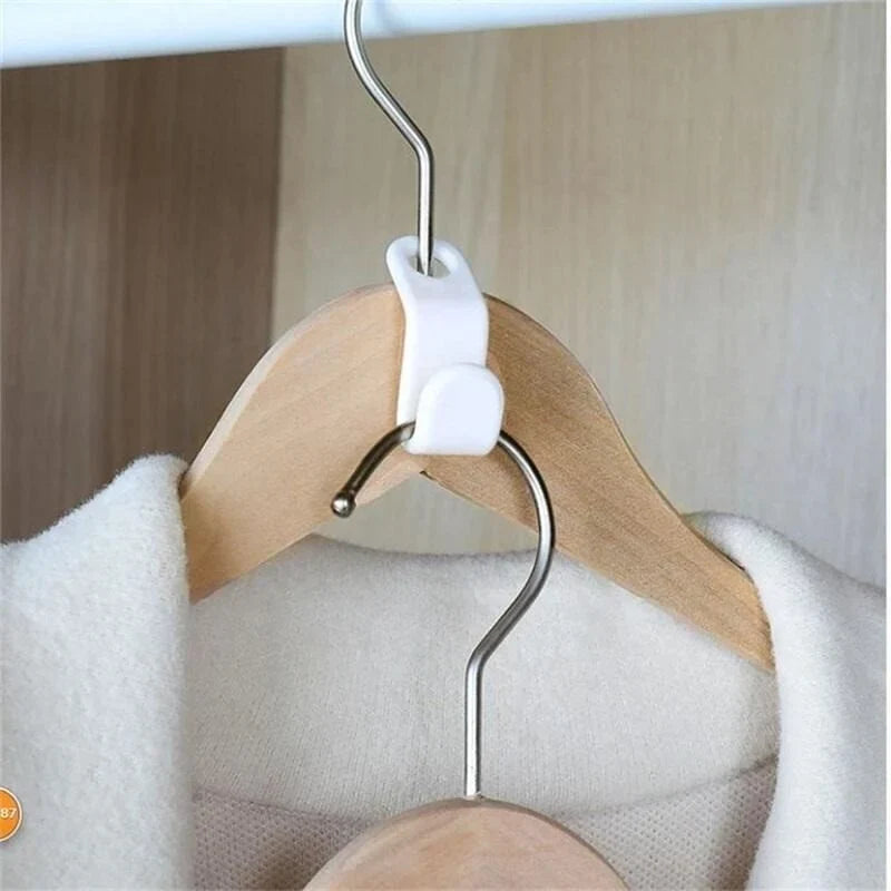 Intellectp - Space-Saving Clothes Hanger Connector Hooks