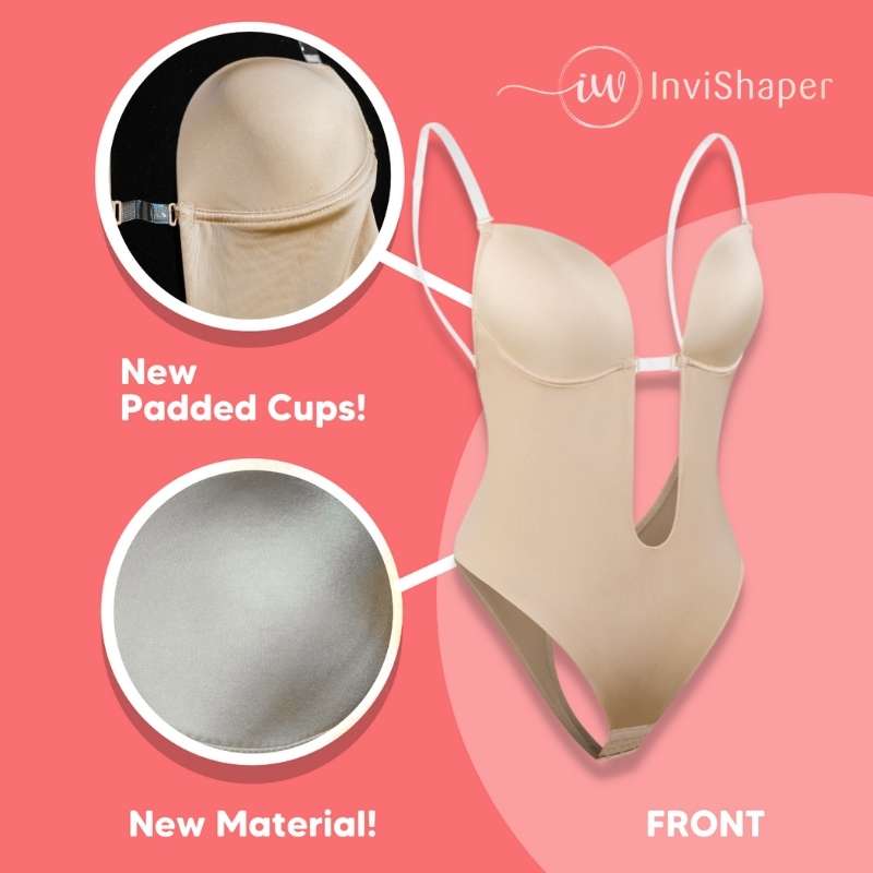 InviShaper - Plunge Backless Body Shaper Bra