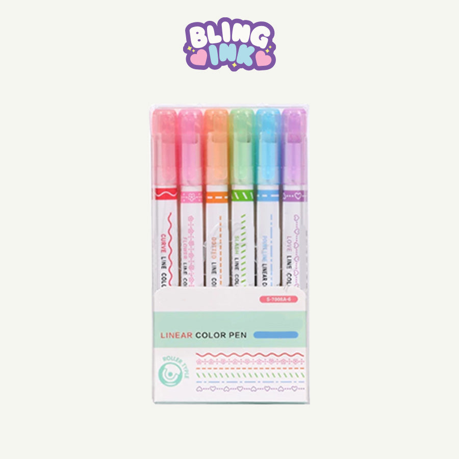 BlingInk - Curved Highlighter Pen