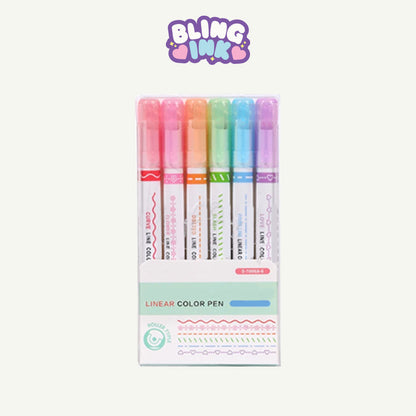 BlingInk - Curved Highlighter Pen