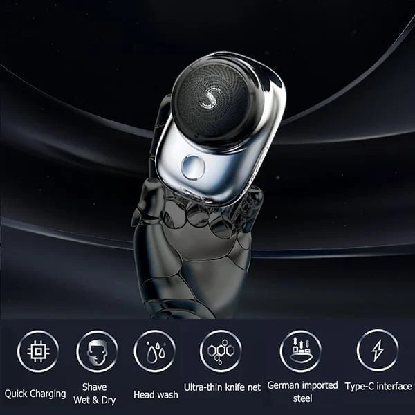 Mini Portable Electric Shaver ( Buy 3 Vip Shipping ) - Last Day Sale 70%OFF