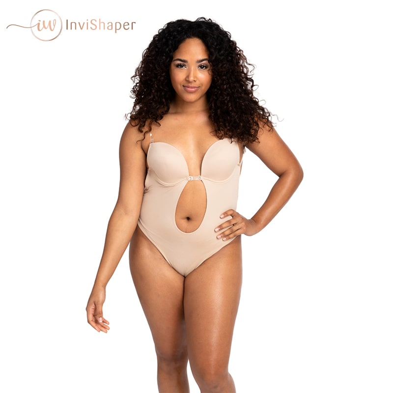 InviShaper - Plunge Backless Body Shaper Bra