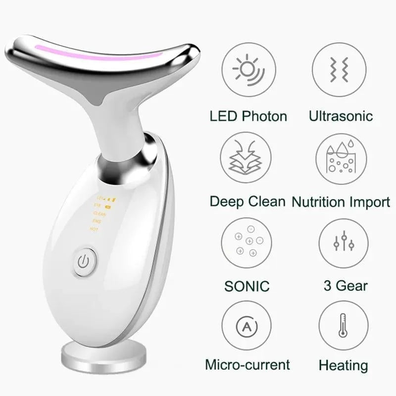 Three-Purpose Lifting And Firming Facial Massage Device - Last Day Promotion 70% OFF