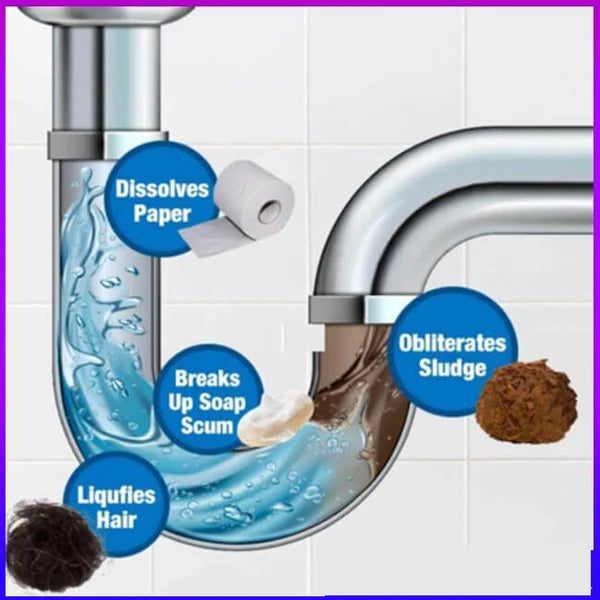 SINK & DRAIN CLEANER Buy 2 Get 1 Free - Last Day 50% OFF