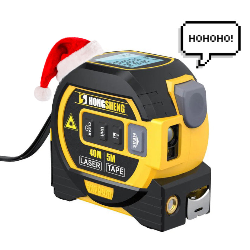 REBANB 3-IN-1 DIGITAL LASER MEASURING TAPE