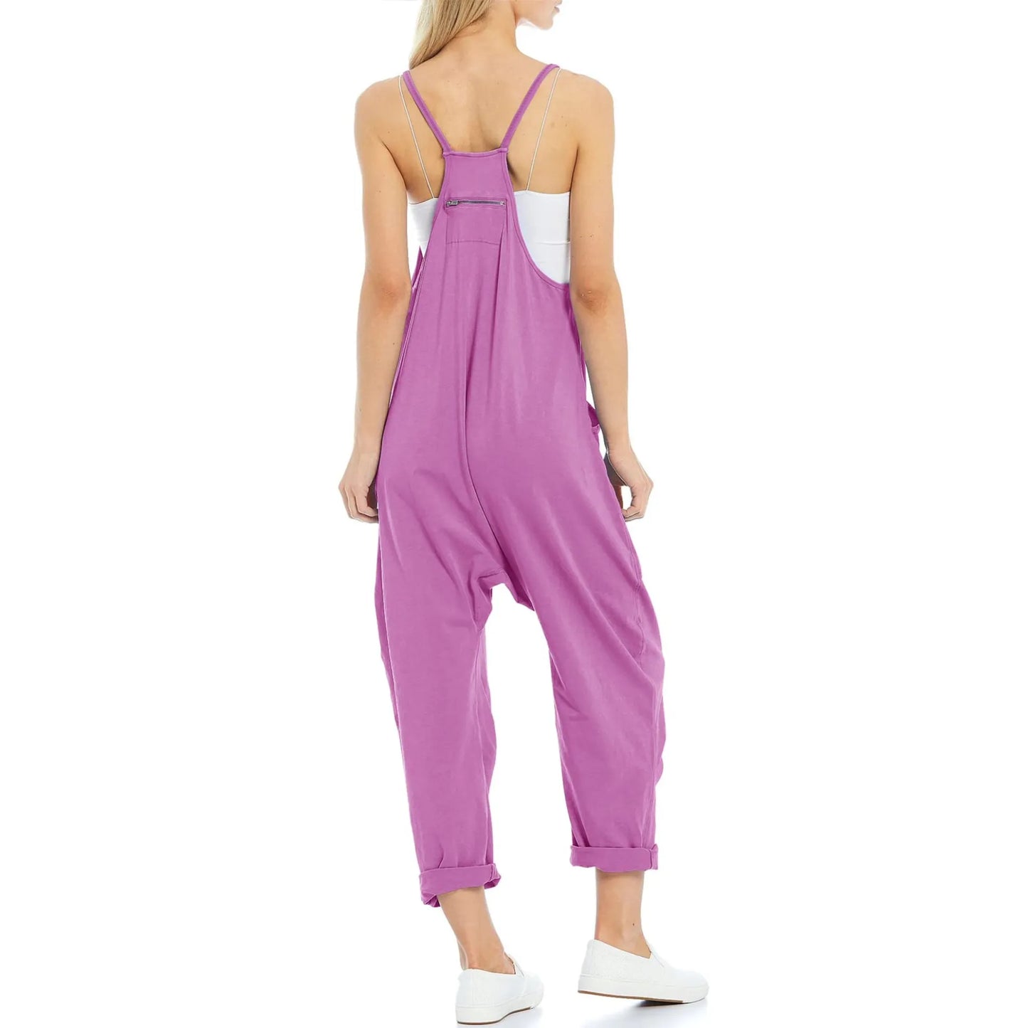 Womens Casual Wide Leg Jumpsuit (Buy 2 Vip Shipping)