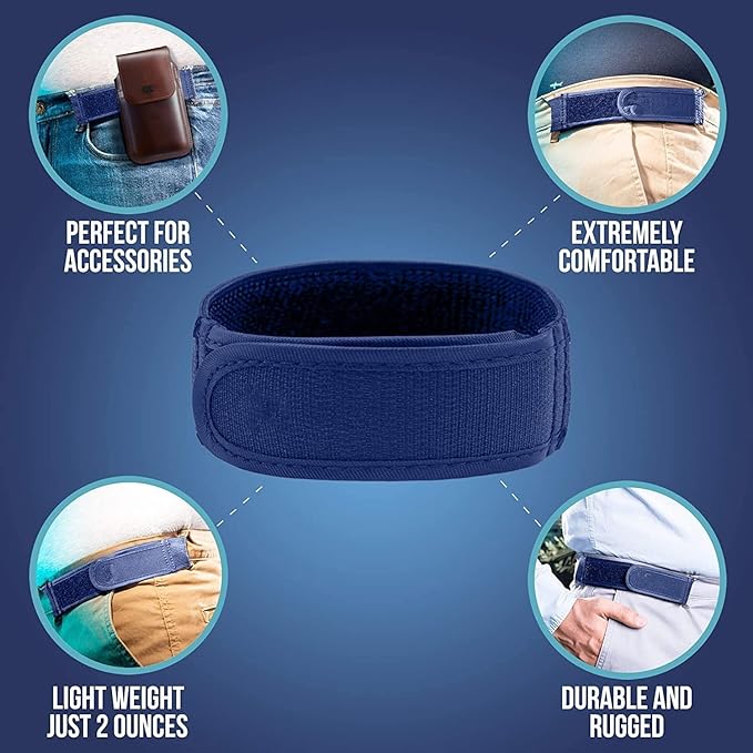 THE ULTRA LIGHT, NO-BUCKLE BELT FOR MEN, WOMEN AND KIDS