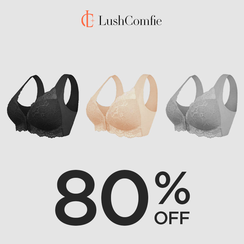 LushComfie - Front Closure 5D Beauty Back Comfy Bra