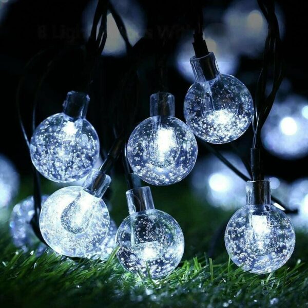 Waterproof Solar Powered LED Outdoor String Lights - Last Day 70% OFF