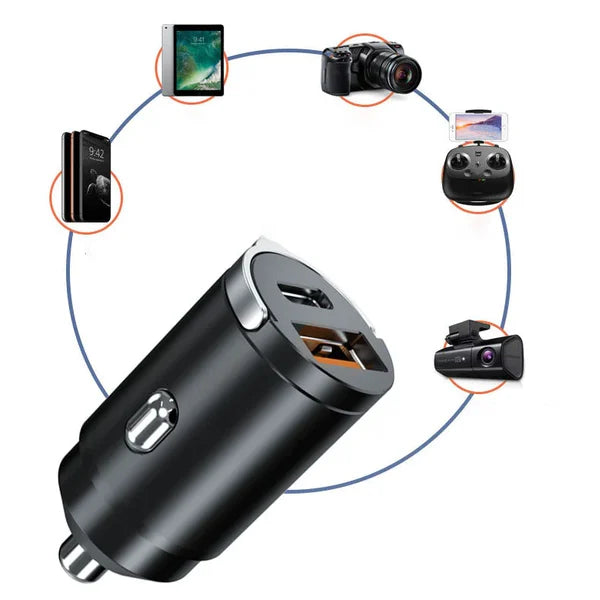 Multi Compatible 100W Fast Charging Car Charger - LAST DAY 75% OFF