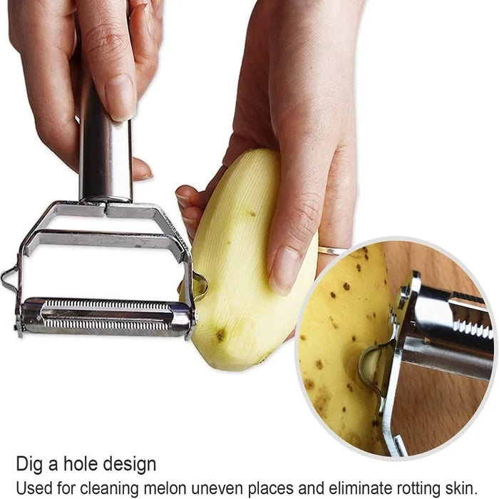 Stainless Steel Multifunctional Peeler - Last Day Sale Off 50%