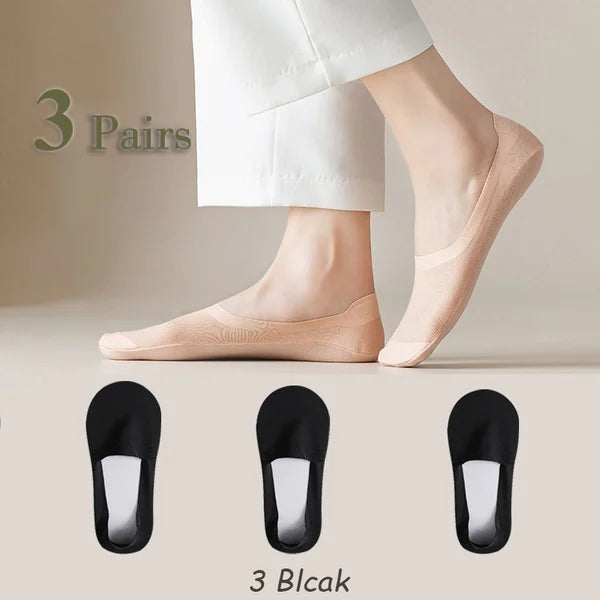 Thin No Show Socks - BUY 6 SAVE 30%