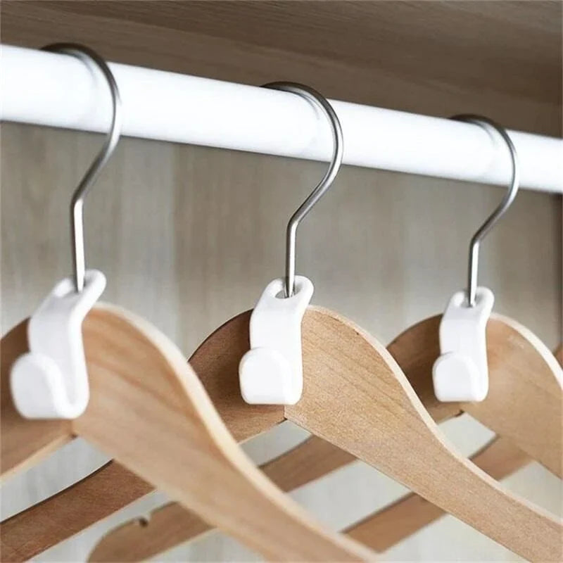 Intellectp - Space-Saving Clothes Hanger Connector Hooks