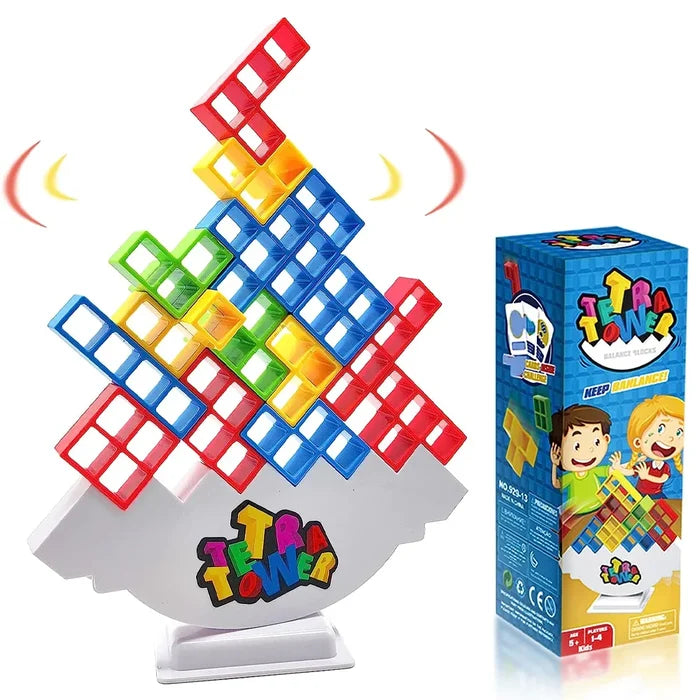 TetraTower Stacking Game - LAST DAY 49%OFF