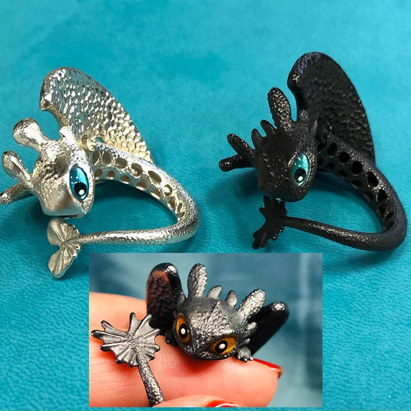 Adjustable Toothless Couple Rings (Christmas Sale BUY 1 GET 1 FREE)