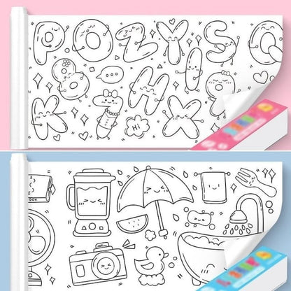 CHRISTMAS SALE NOW-49% OFF - Children's Drawing Roll