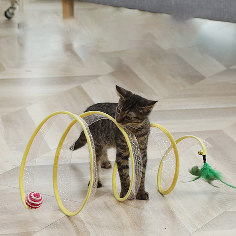 Last Day Promotion 48% OFF - Folded Cat Tunnel - BUY 2 GET 1 FREE
