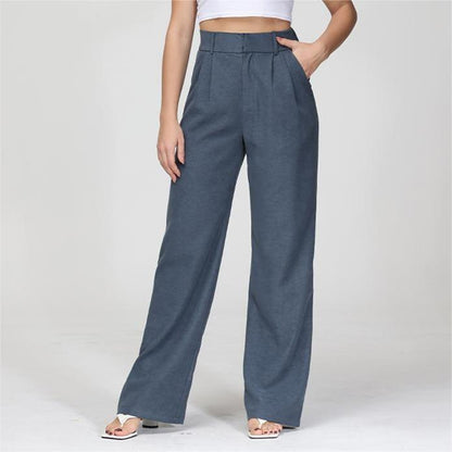 HIGH WAIST TAILORED WIDE LEG PANTS (BUY 2 VIP SHIPPING)