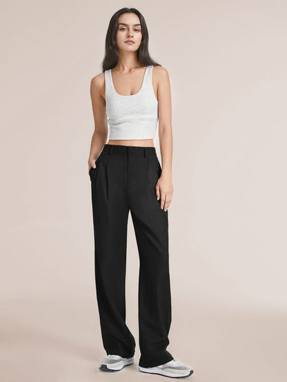 HIGH WAIST TAILORED WIDE LEG PANTS (BUY 2 VIP SHIPPING)