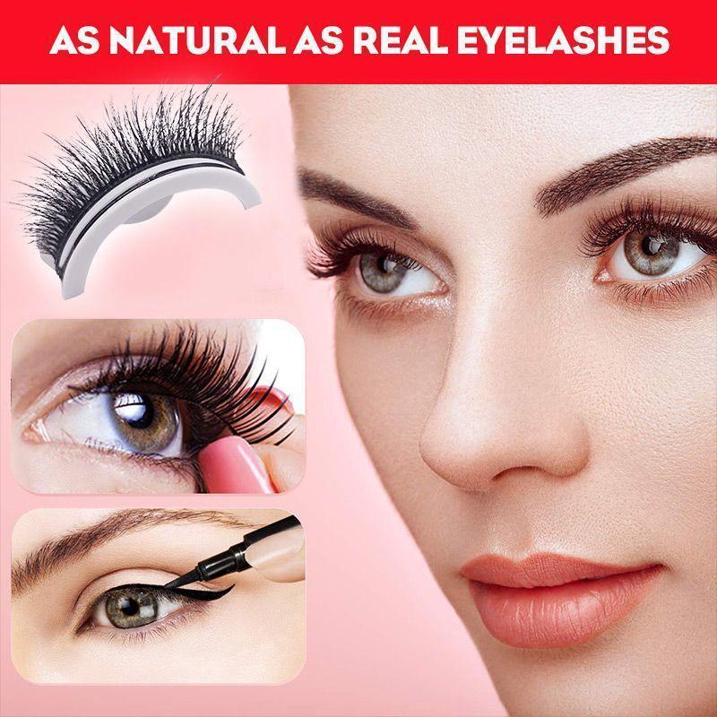 GlazyLash Reusable Adhesive Eyelashes