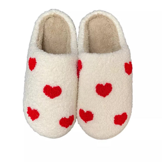 HEART SLIPPERS