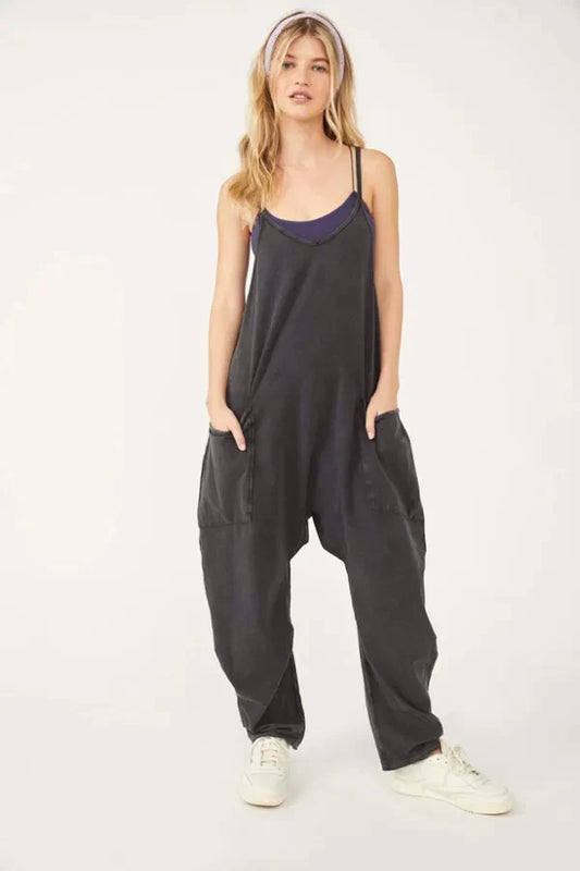 Womens Casual Wide Leg Jumpsuit (Buy 2 Vip Shipping)