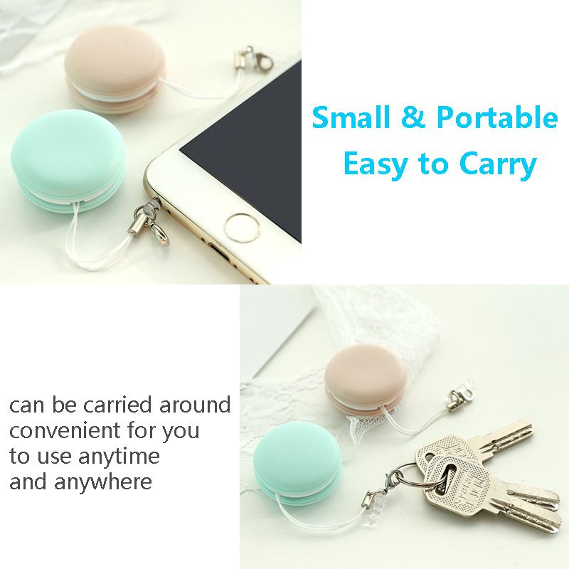 (Hot SALE TODAY-49% OFF) Macaron Mobile Phone Screen Wiper Keychain