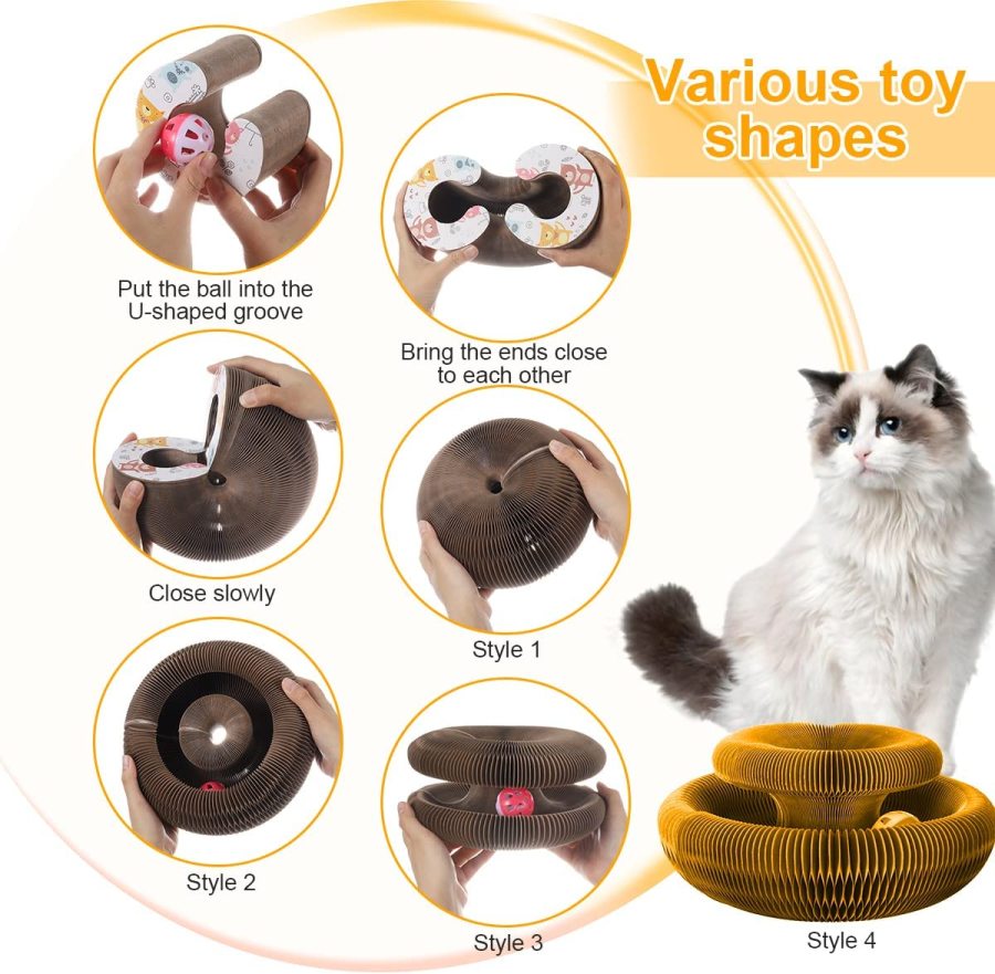 Last day sale 50% OFF - Magic Cat Scratching Board (Buy 2 Vip Shipping）