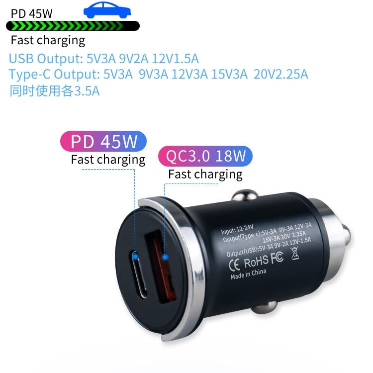 Multi Compatible 100W Fast Charging Car Charger (LAST DAY 75% OFF)