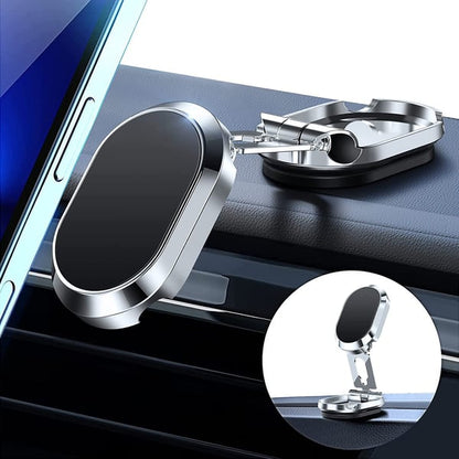 Hot Sale 2022 - New Alloy Folding Magnetic Car Phone Holder