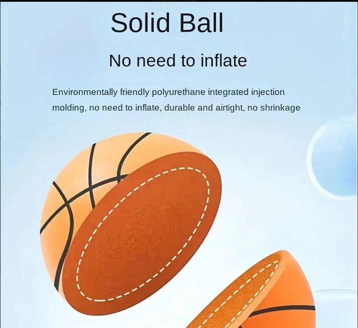 HushHandle - Silent Foam Basketball