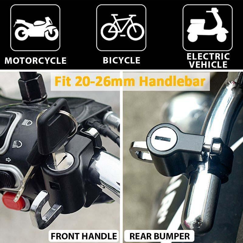 Universal Motorcycle Helmet Lock