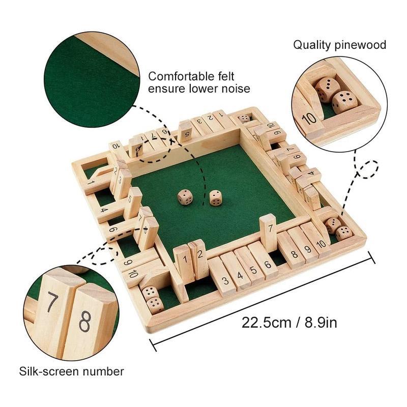 (Early Christmas Sale- SAVE 49% OFF) Best Family Toys Wooden Board Game - Buy 2 Free Shipping