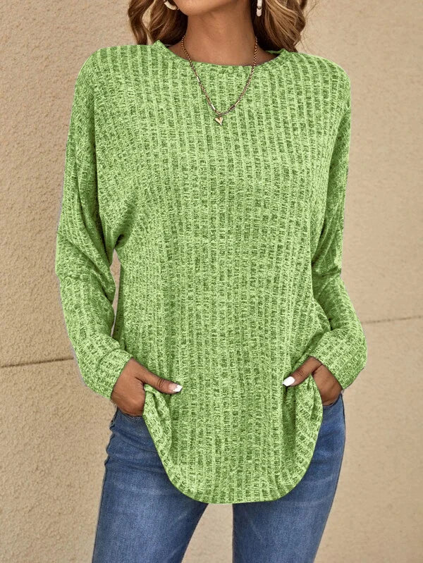 Casual long-sleeved sweater - Buy 2 Free Shipping