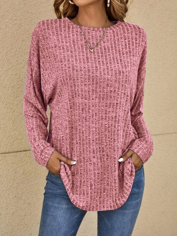 Casual long-sleeved sweater - Buy 2 Free Shipping