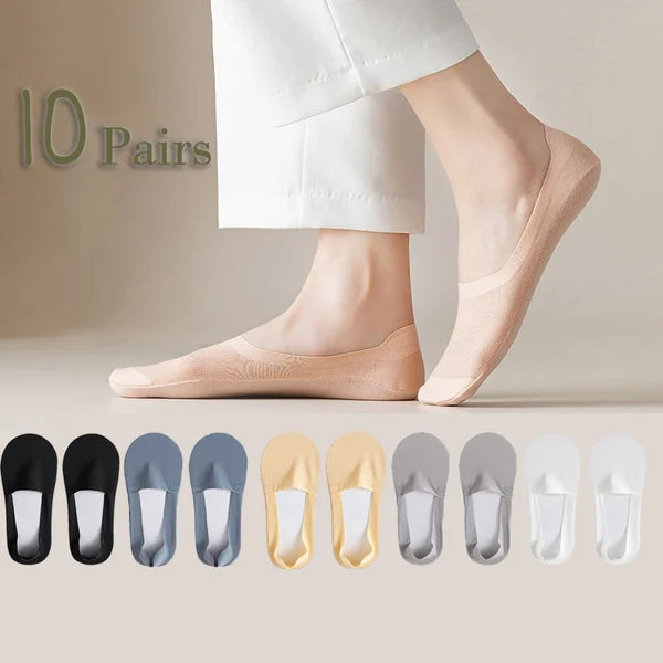 Thin No Show Socks - BUY 6 SAVE 30%