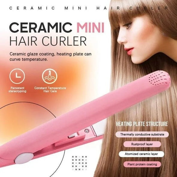 (Hot Sale - 49% OFF)Mini Hair Curler, Buy 2 VipShipping (Suitable for long and short hair)