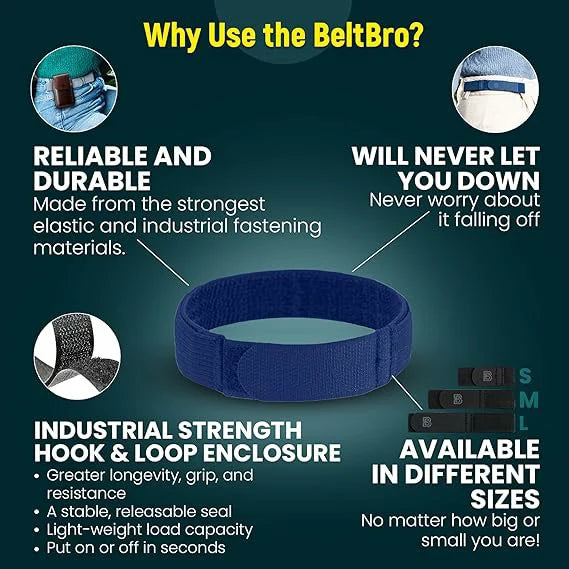 THE ULTRA LIGHT, NO-BUCKLE BELT FOR MEN, WOMEN AND KIDS