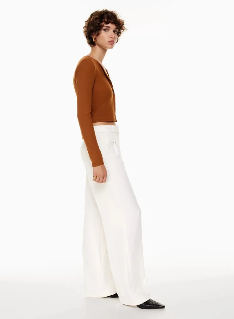 HIGH WAIST TAILORED WIDE LEG PANTS - Last Day 50%OFF