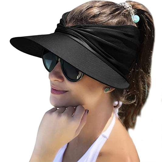 Women Sun Beach Visor Cap - Last Day Promotion 49%