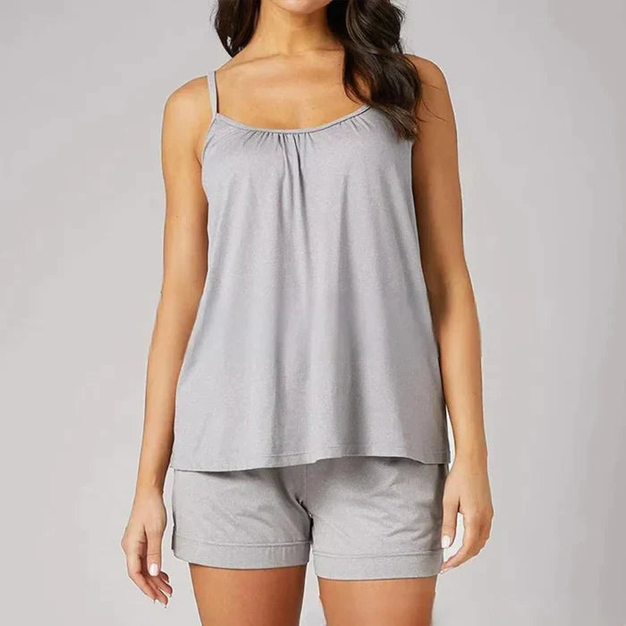 Loose-fitting Tank Top With Built-in Bra - Hot Sale 50% Off