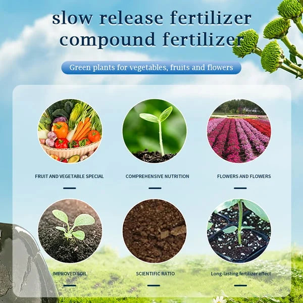 Home Gardening Universal Slow-Release Tablet Organic Fertilizer（22 PCS）