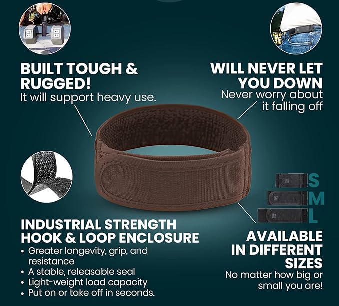 THE ULTRA LIGHT, NO-BUCKLE BELT FOR MEN, WOMEN AND KIDS