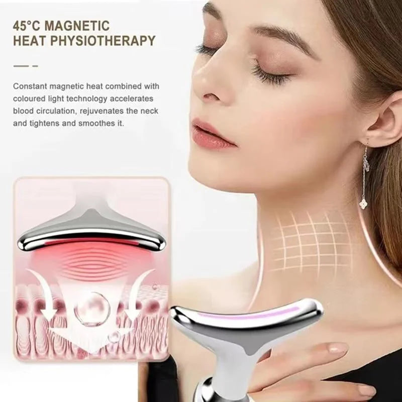 Three-Purpose Lifting And Firming Facial Massage Device - Last Day Promotion 70% OFF