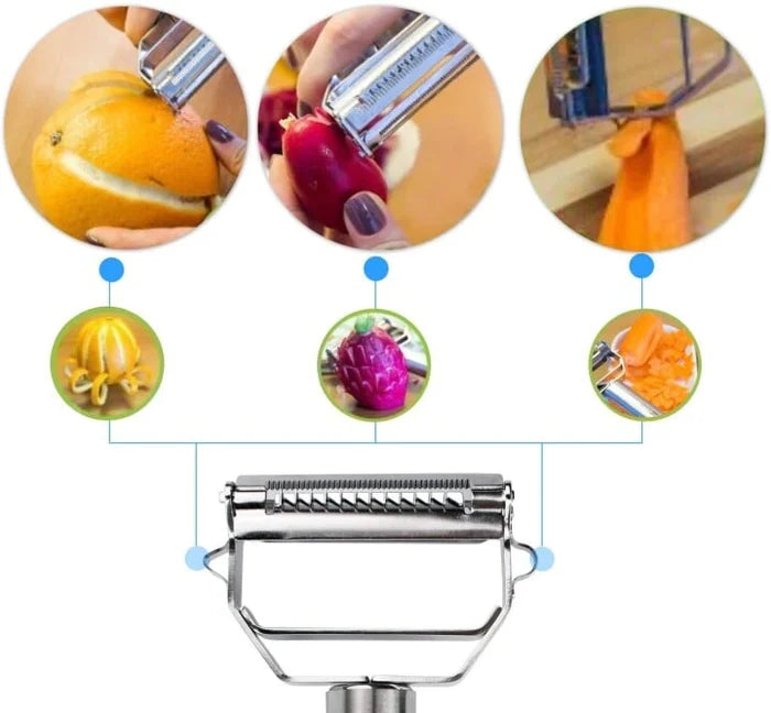 Stainless Steel Multifunctional Peeler - Last Day Sale Off 50%