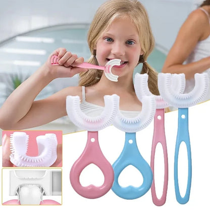 U-shaped Children's Toothbrush - ( Last Day Promotion 50% OFF)